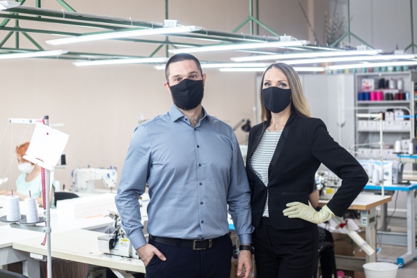 Основатели швейной фабрики IM Iron Mafia Евгений и Евгения Шиловы Основатели швейной фабрики IM Iron Mafia Евгений и Евгения Шиловы