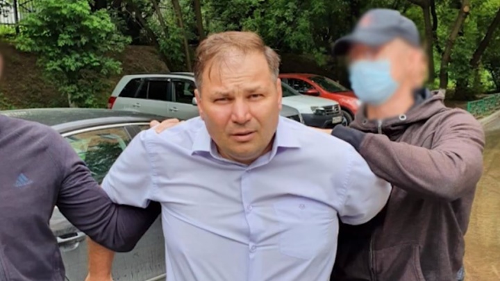 Появилось видео задержания начальника антикоррупционного отдела нижегородского МВД