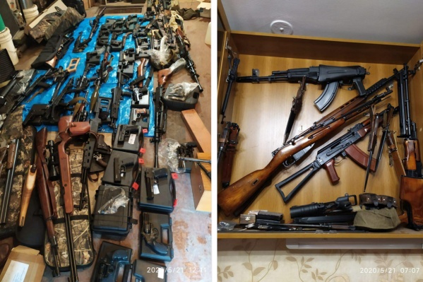 Также в посте приводится список обнаруженных и изъятых оружия и боеприпасов Также в посте приводится список обнаруженных и изъятых оружия и боеприпасов