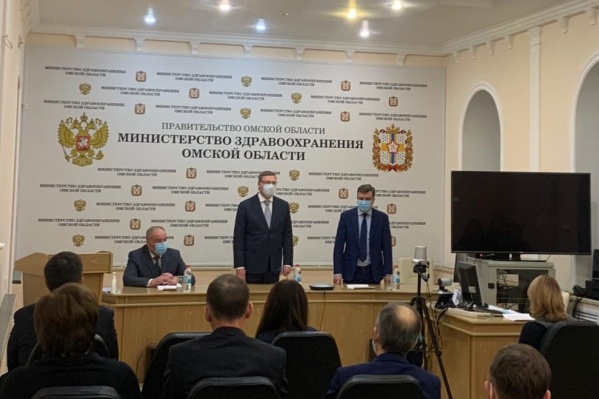 На встрече также присутствовал курирующий отрасль здравоохранения зампред Владимир Куприянов На встрече также присутствовал курирующий отрасль здравоохранения зампред Владимир Куприянов