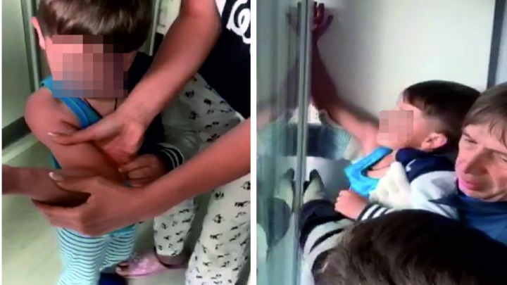 В Ярославле пятилетнего ребёнка зажало балконной дверью