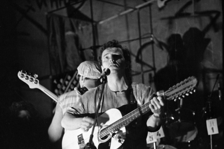 Концерт «Чайфа» на фестивале Свердловского рок-клуба в июне 1986 года