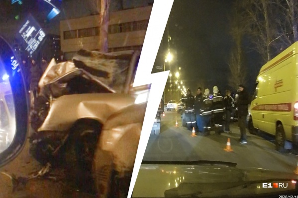 По словам очевидцев, в аварии погиб человек По словам очевидцев, в аварии погиб человек
