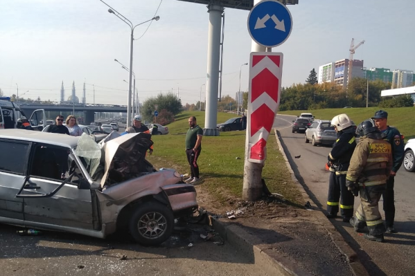 ДТП произошло на «Салаватке» ДТП произошло на «Салаватке»