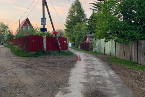 Авария произошла в садовом обществе под Новосибирском Авария произошла в садовом обществе под Новосибирском