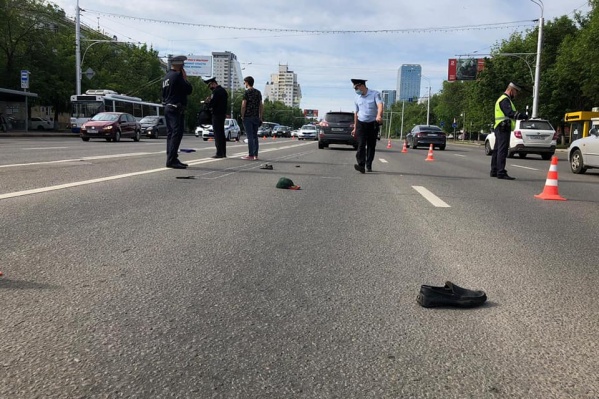 Авария произошла на проспекте Октября Авария произошла на проспекте Октября