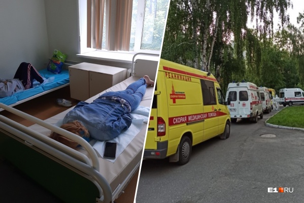 Фото таких очередей из скорых нам присылают на протяжении нескольких дней Фото таких очередей из скорых нам присылают на протяжении нескольких дней 