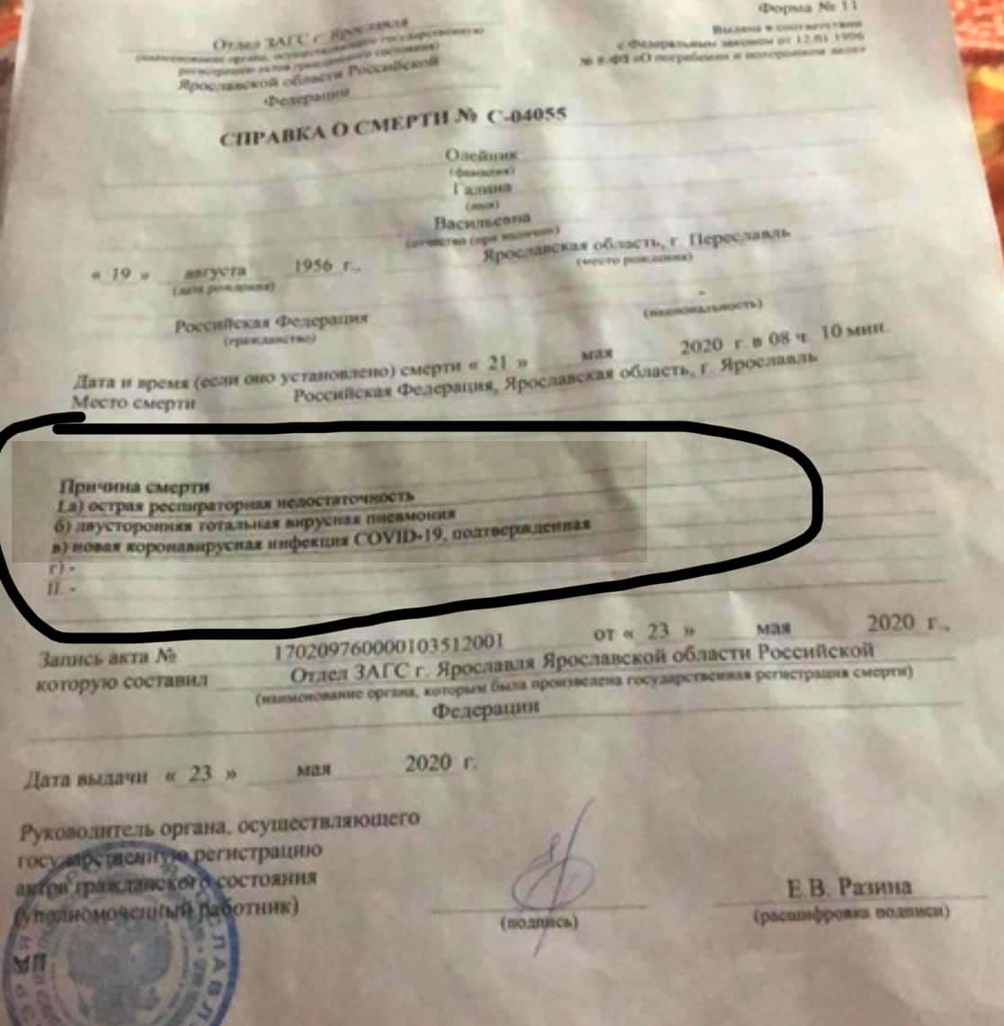 Галина Олейник не попала в официальную статистику Галина Олейник не попала в официальную статистику 