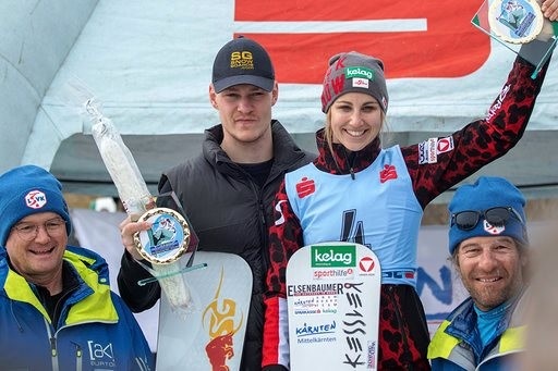 Красноярский сноубордист обошел всех на Кубке Европы в Австрии