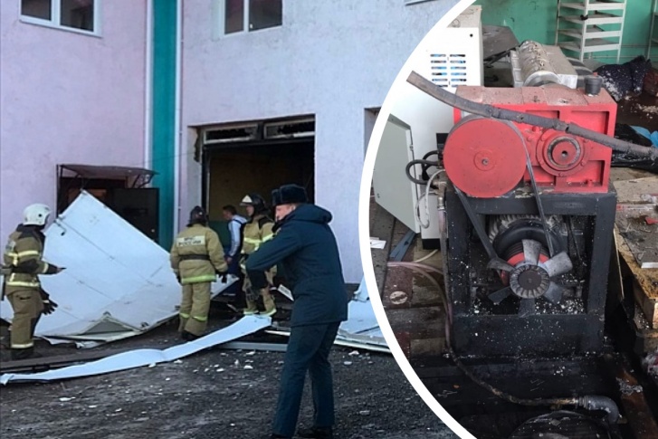 Предположительно взорвался компрессор Предположительно взорвался компрессор