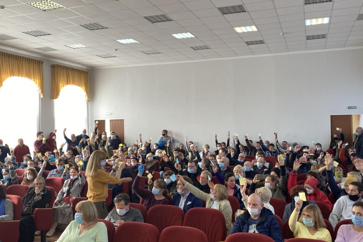 Так проходят публичные слушания в Переславле