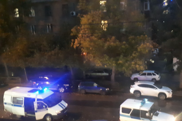 На месте работала полиция На месте работала полиция