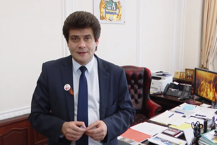 Александр Высокинский призвал жителей города присылать видео, на которых они исполняют «День Победы»