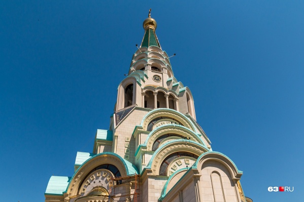 Храм строили с 2005 года Храм строили с 2005 года