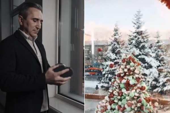 Новогодний ролик губернатора в TikTok Новогодний ролик губернатора в TikTok
