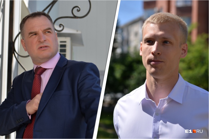Максим Румянцев (слева) обвиняет Максима Шибанова в причинении вреда средней степени тяжести его здоровью