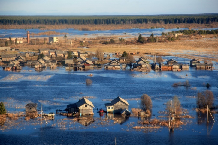 Большая вода добралась до маленьких населенных пунктов Большая вода добралась до маленьких населенных пунктов