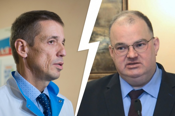 Предполагалось, что должность Олега Аверьянова (слева) с большой долей вероятности мог занять экс-министр Андрей Цветков (справа) Предполагалось, что должность Олега Аверьянова (слева) с большой долей вероятности мог занять экс-министр Андрей Цветков (справа)