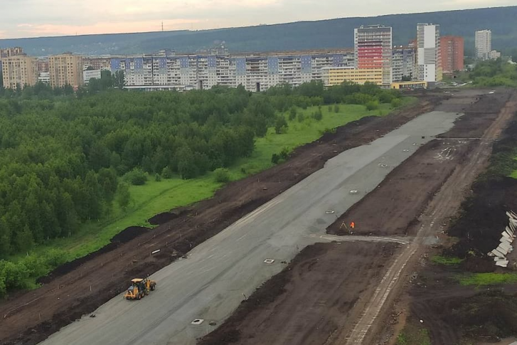Строительство новой дороги должны закончить в конце августа — ко Дню шахтёра
