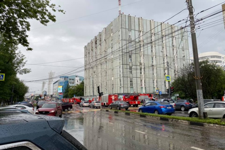 Ярославцев напугало количество пожарных машин