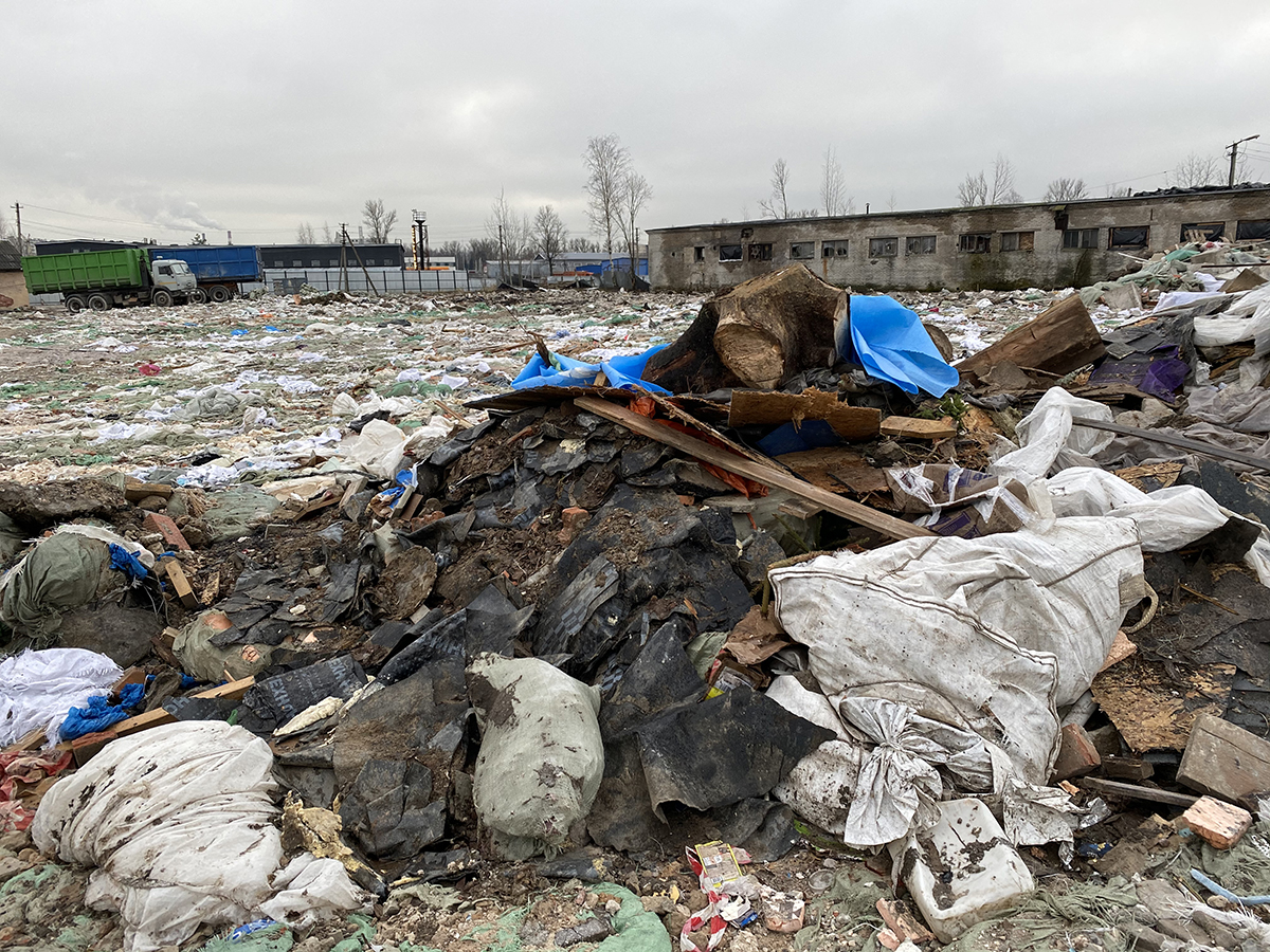 свалка в санкт петербурге