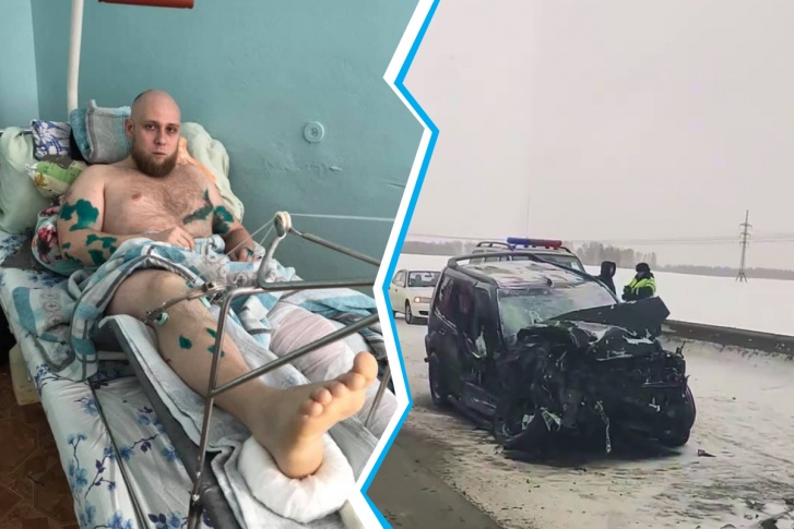 Известный блогер Денис Новичков оказался в больнице после серьёзного ДТП на трассе Р-255