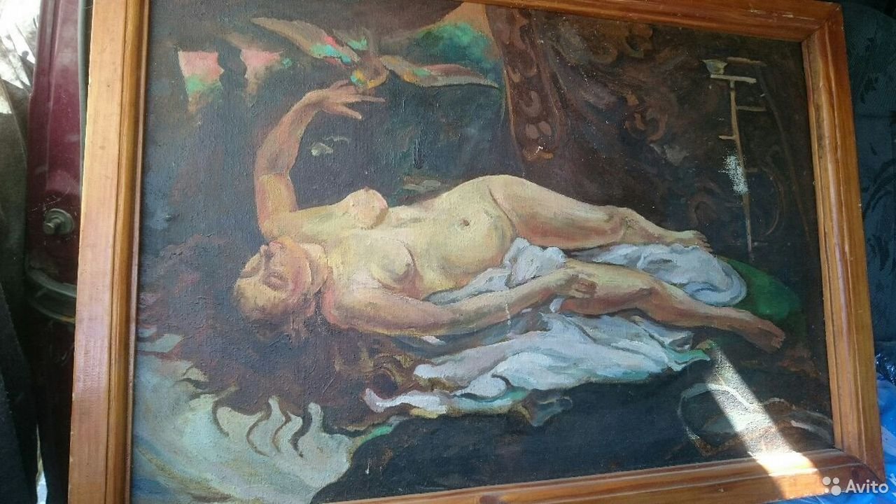 Нанешний владелец оценил это полотно неизвестного художника в 900 тысяч рублей, и не меньше. Что скажете? Нанешний владелец оценил это полотно неизвестного художника в 900 тысяч рублей, и не меньше. Что скажете?