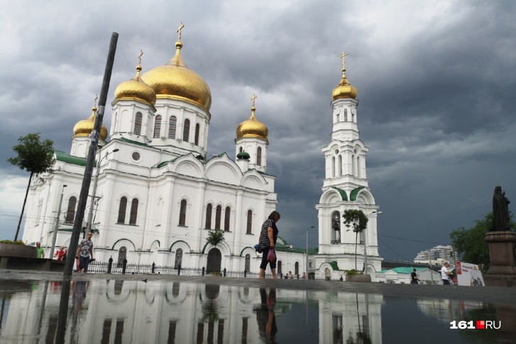 Почти всю неделю в Ростове будут идти дожди