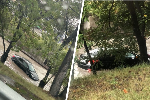 Новосибирск снова подтапливает — на этот раз проблемной точкой на карте города стала улица Фабричная Новосибирск снова подтапливает — на этот раз проблемной точкой на карте города стала улица Фабричная