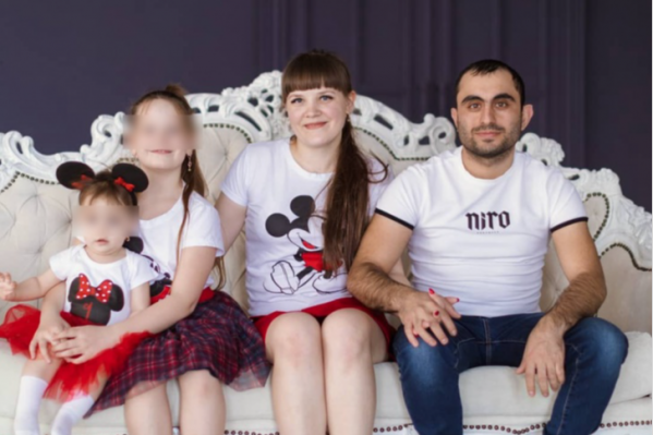 У Ваграма Газаряна — жена и две дочки У Ваграма Газаряна — жена и две дочки 