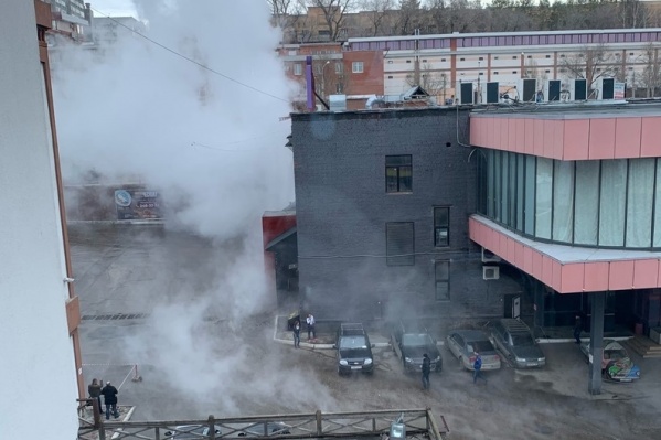 Пар было видно за километры Пар было видно за километры