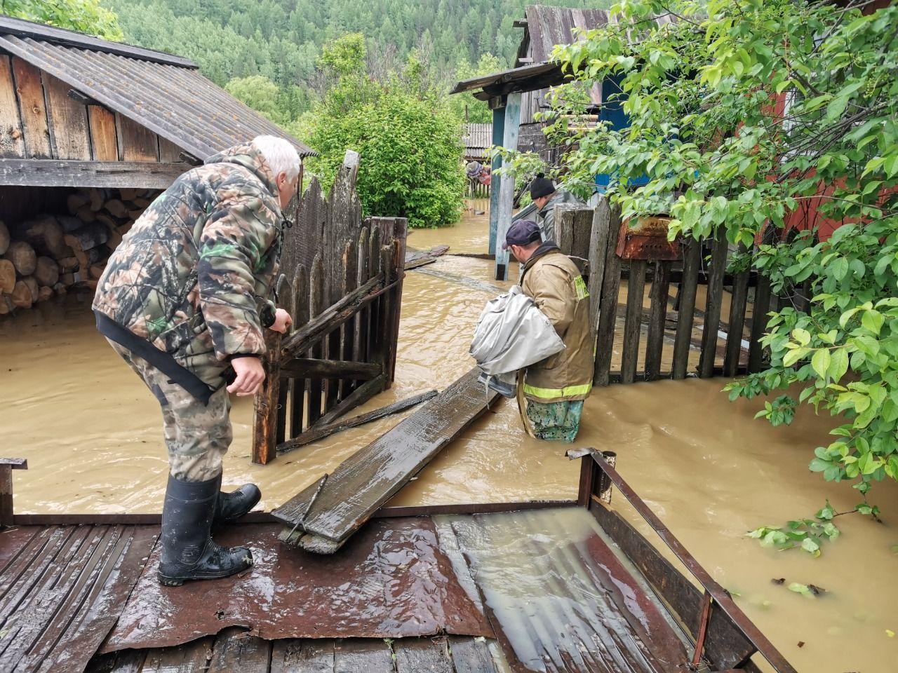 Наводнение Красноярский край 2021 года