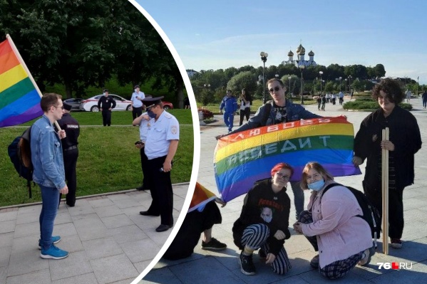 Полицейские прогулялись с ЛГБТ-активистами, но никаких претензий им не предъявили Полицейские прогулялись с ЛГБТ-активистами, но никаких претензий им не предъявили