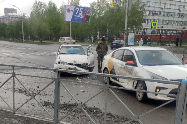 В аварии никто не пострадал В аварии никто не пострадал