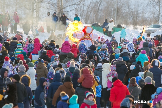Масштабные гулянья ждут красноярцев 1 марта, в воскресенье 
