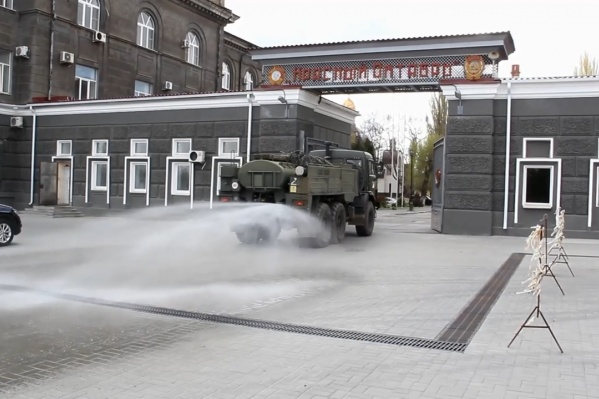 На «Красном Октябре» проводится дополнительная дезинфекция На «Красном Октябре» проводится дополнительная дезинфекция