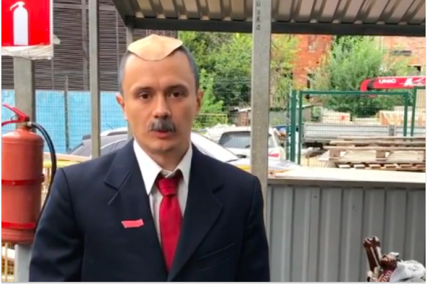 Соболев в образе Лукашенко Соболев в образе Лукашенко