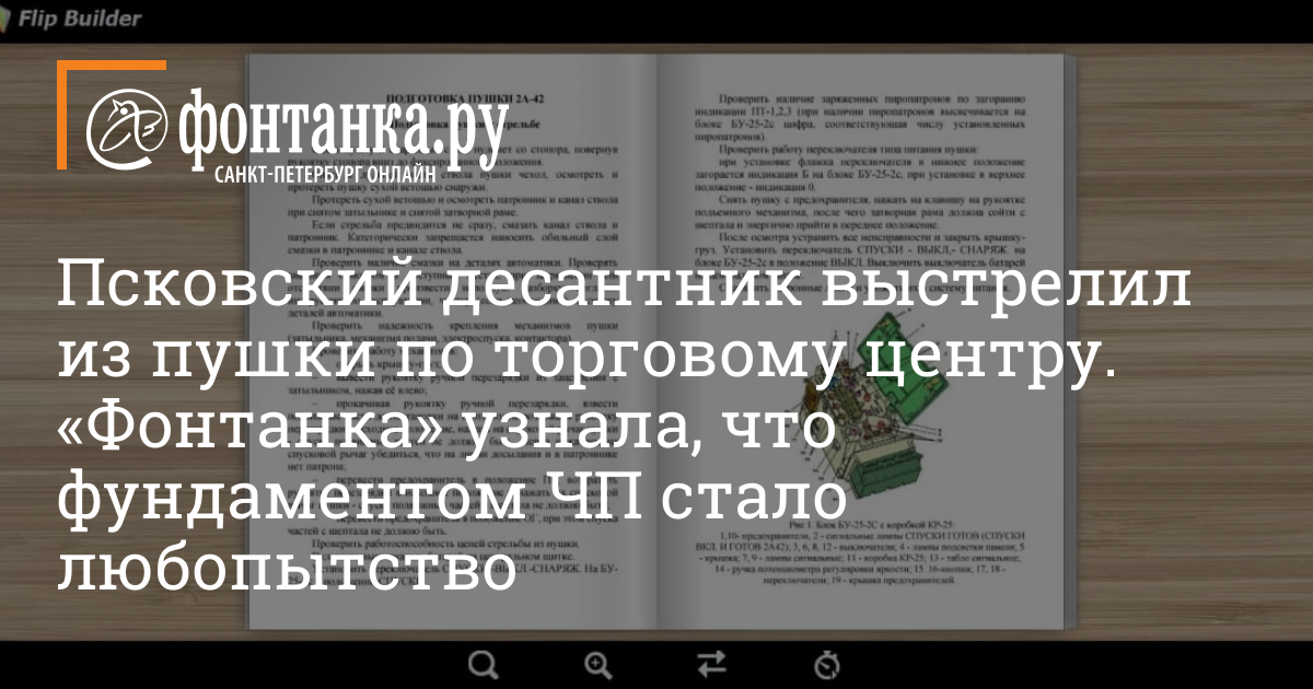 Псковский десантник выстрелил из пушки по торговому центру.  «Фонтанка» узнала, что фундаментом ЧП стало любопытство — Город — Новости Санкт-Петербурга