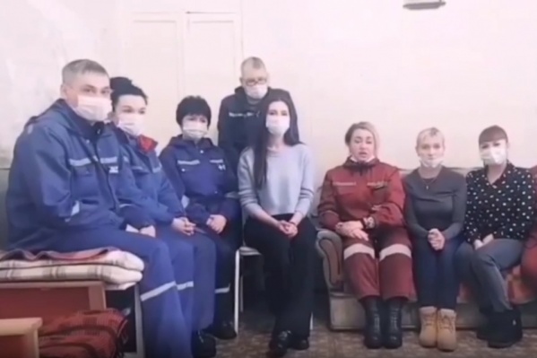 Медики записали коллективное заявление Медики записали коллективное заявление