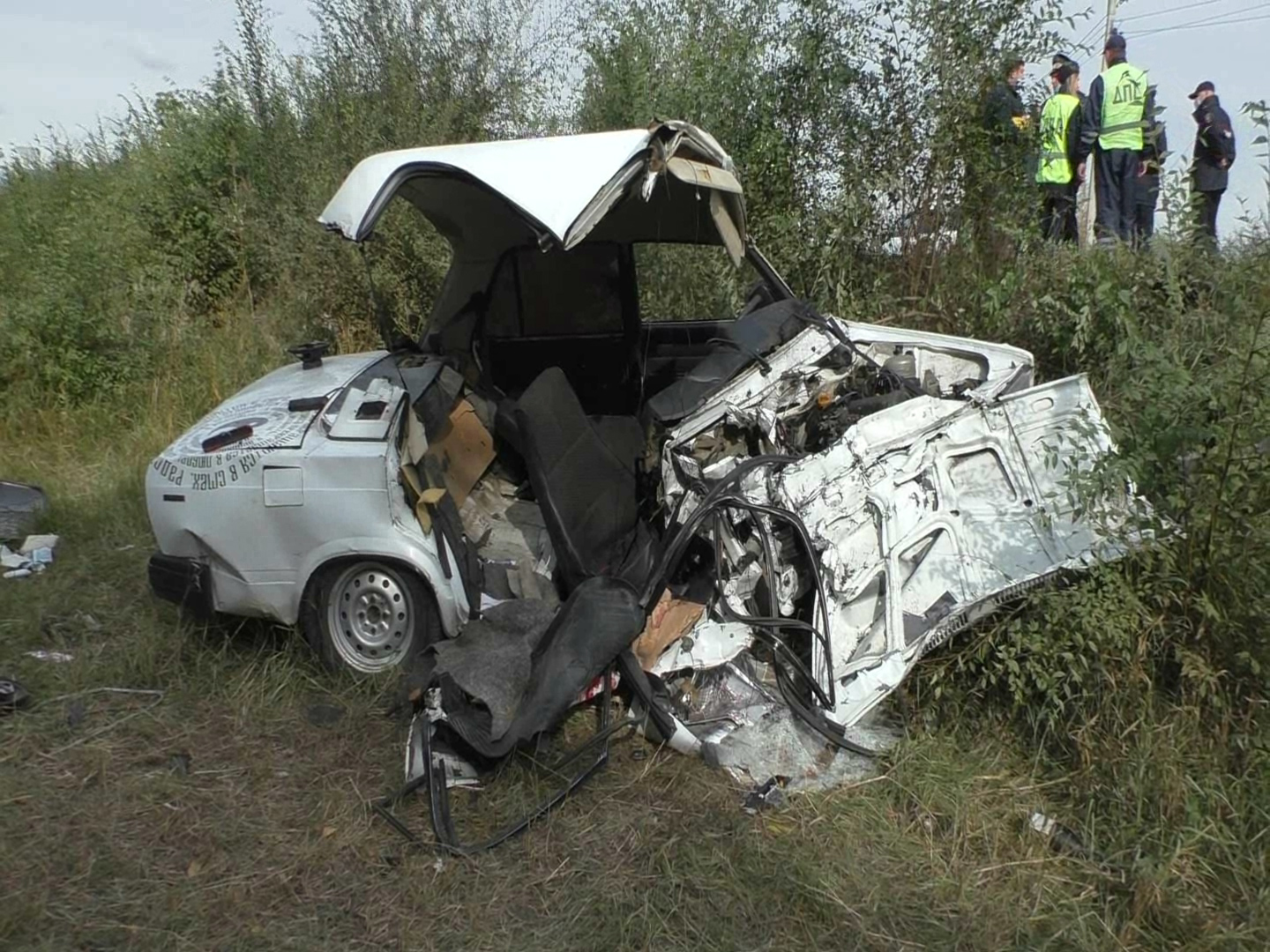 Пассажир «семерки» погиб после столкновения трех машин на Левом берегу