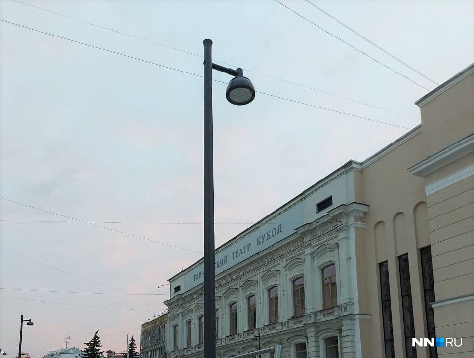 В стиле ретро. Нижегородцам не понравились новые фонари на Большой Покровской