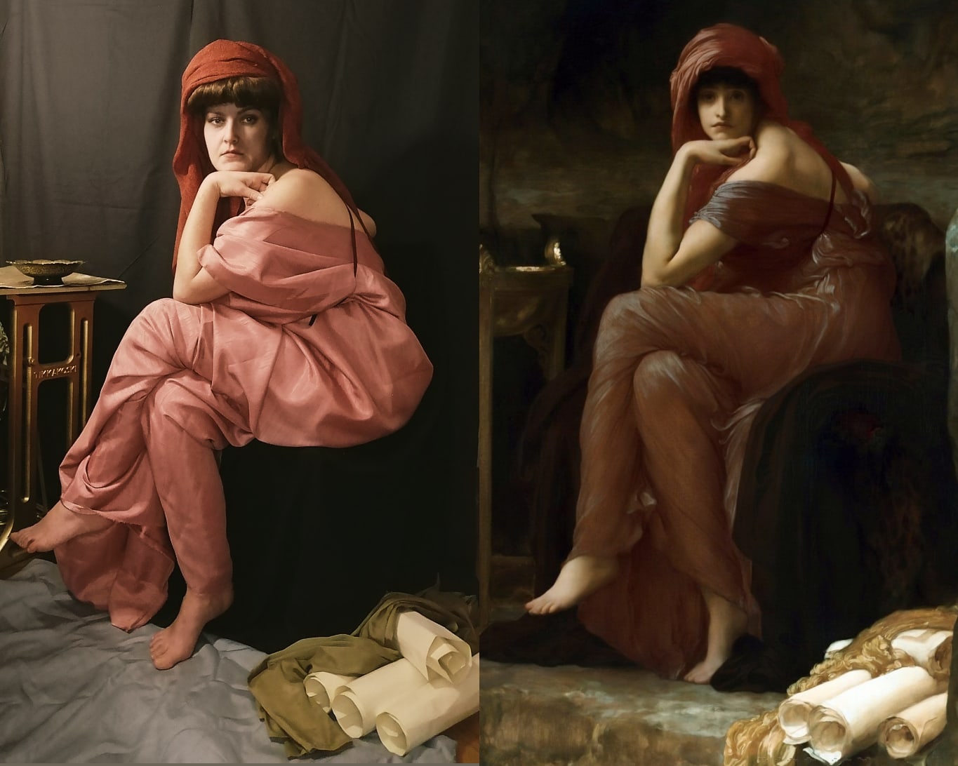 Фредерик Лейтон. «Сивилла»