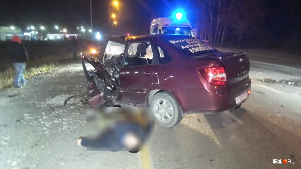 На Полевском тракте пьяный водитель вылетел на встречную полосу и устроил смертельное ДТП