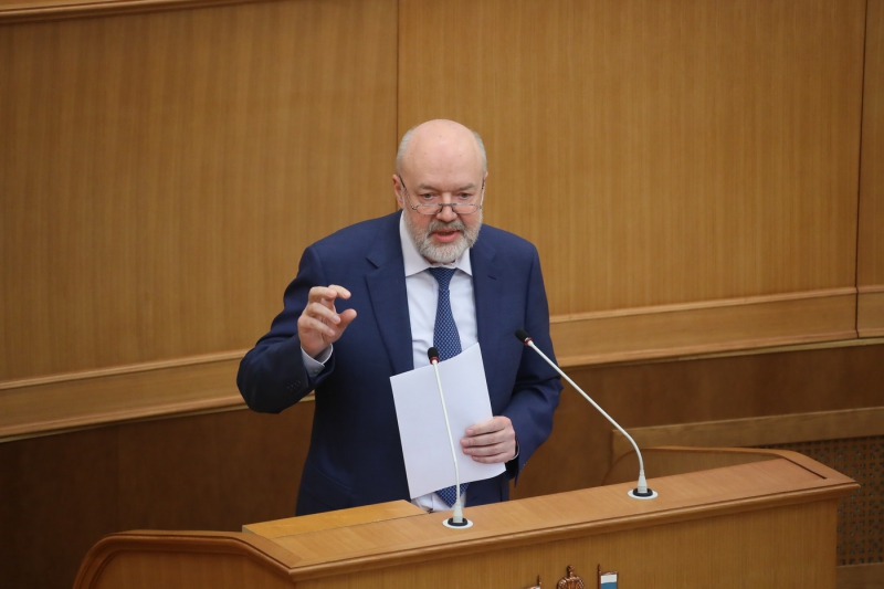 Павел Крашенинников в прошлом году выступил в качестве соавтора работ по поправкам в Конституцию
