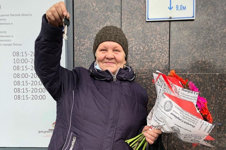 Пенсионерка готова к переезду Пенсионерка готова к переезду