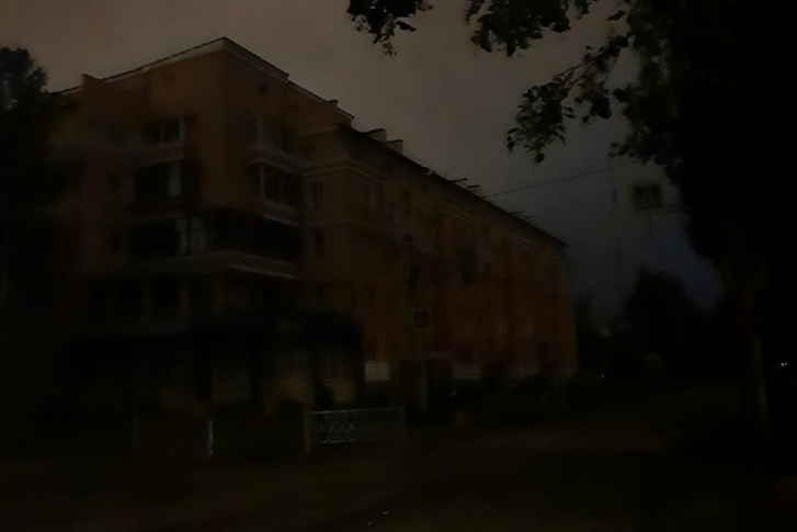 Район погрузился во тьму Район погрузился во тьму