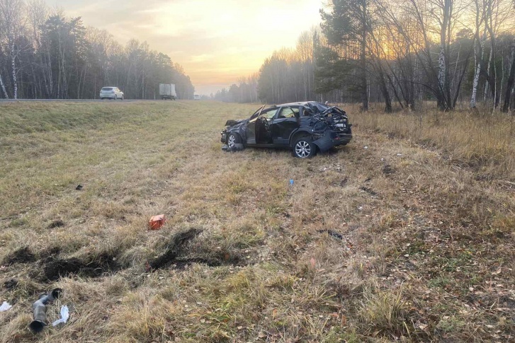 Авария случилась в Тобольском районе в это воскресенье Авария случилась в Тобольском районе в это воскресенье
