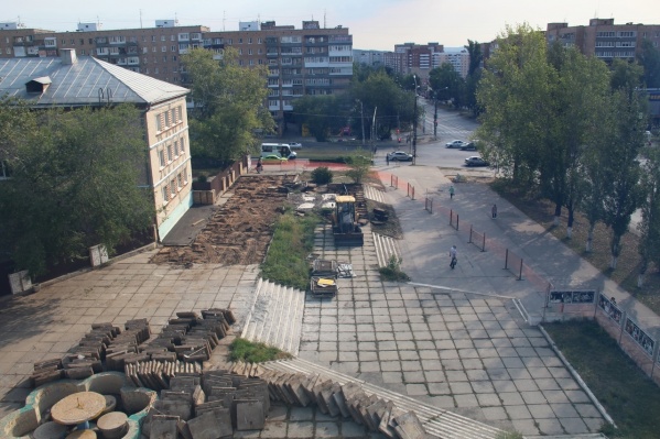 Пока работы в разгаре, и трудно понять, что получится в итоге Пока работы в разгаре, и трудно понять, что получится в итоге