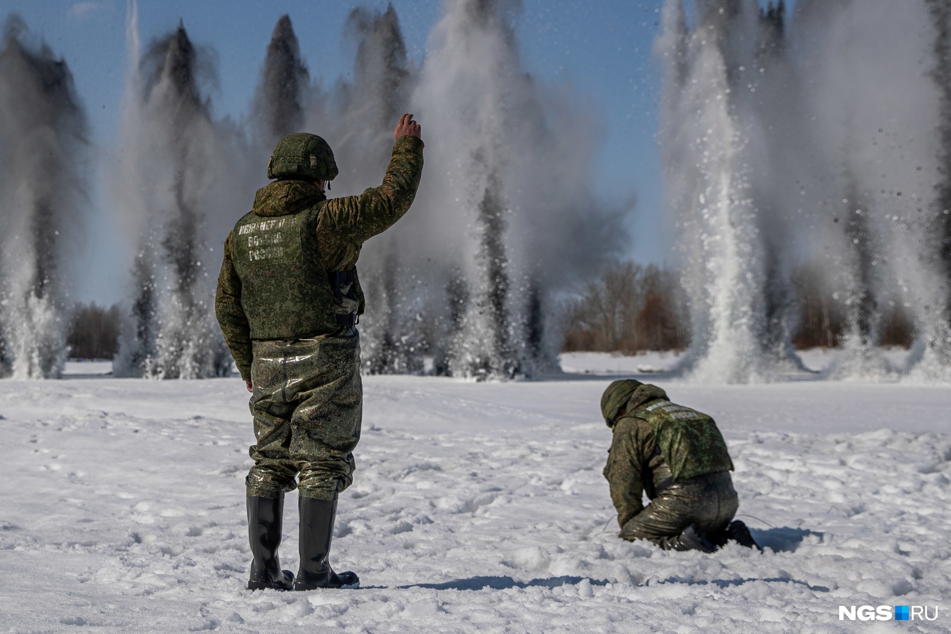 Суровый Новосибирск подрывает остатки зимы