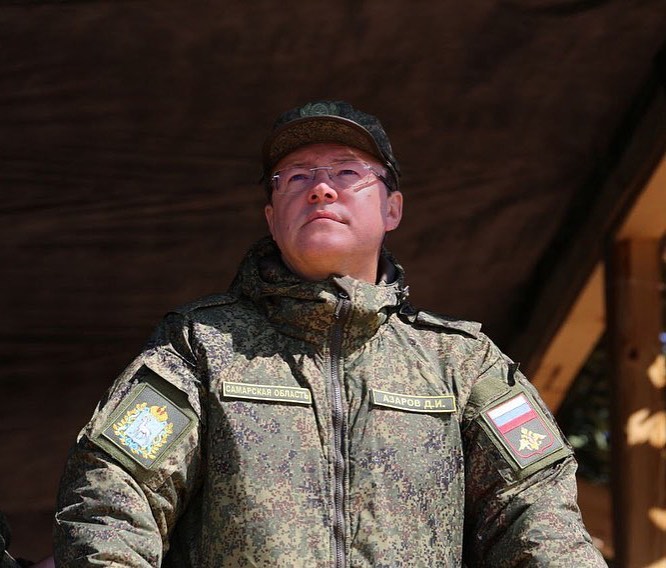 На больших военных учениях в Самарской области На больших военных учениях в Самарской области